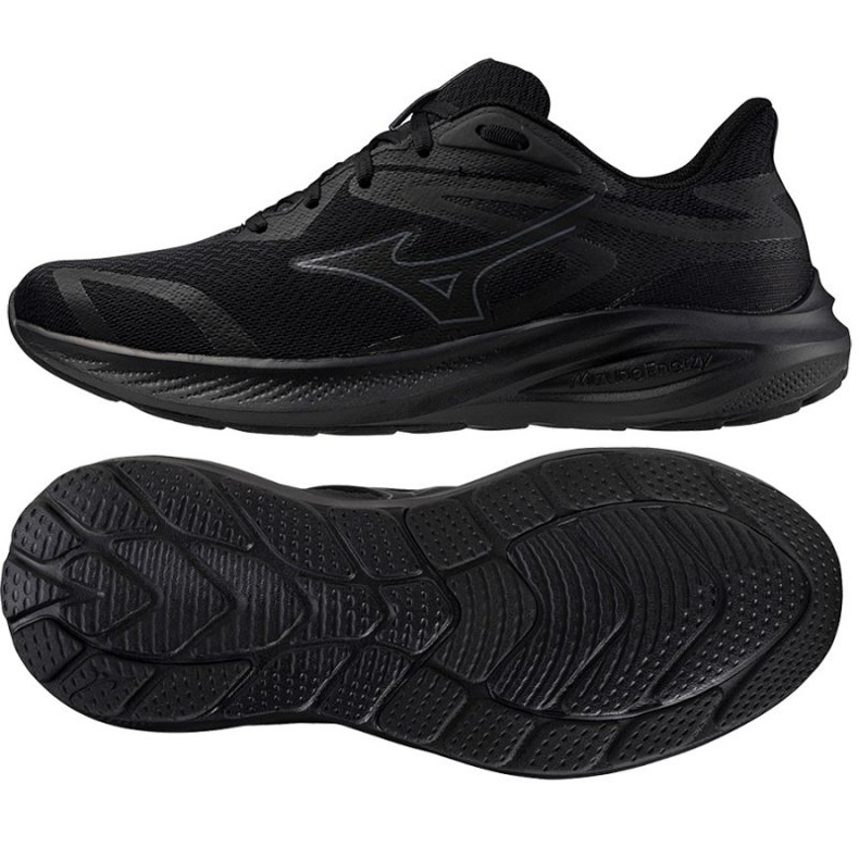 Mizuno Eners Runnerz K1GA241004 zapatos negros Mizuno Eners Runnerz K1GA241004 zapatos negros