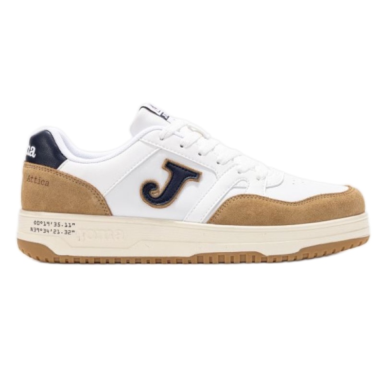 Joma c.attica hombres 2533 zapatos deportivos blancos-beige