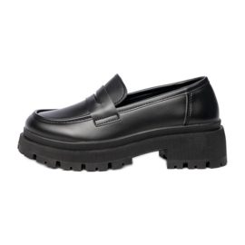 Mocasines negros para mujeres