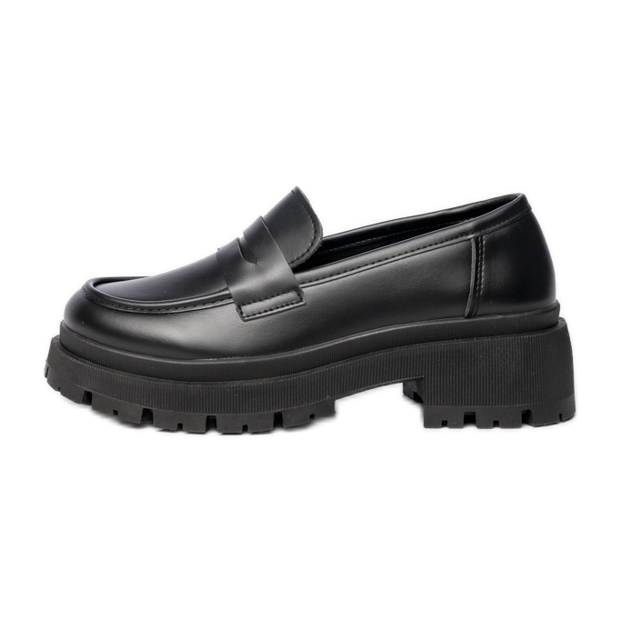 Mocasines negros para mujeres