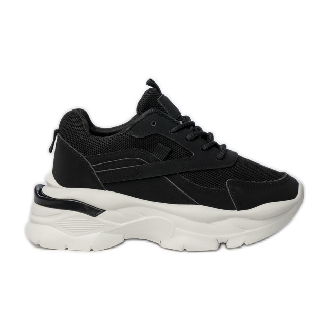 Zapatillas de deporte deportivo negro femenino