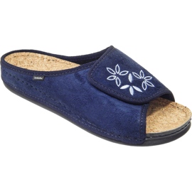 Descripción de mujeres Inblu Korków 155D153 Azul con bordado