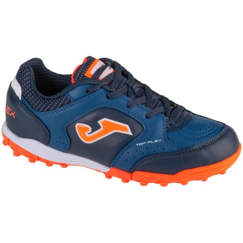 Joma Top Flex 2433 TF TPJW2433TF Zapatos de fútbol azul marino
