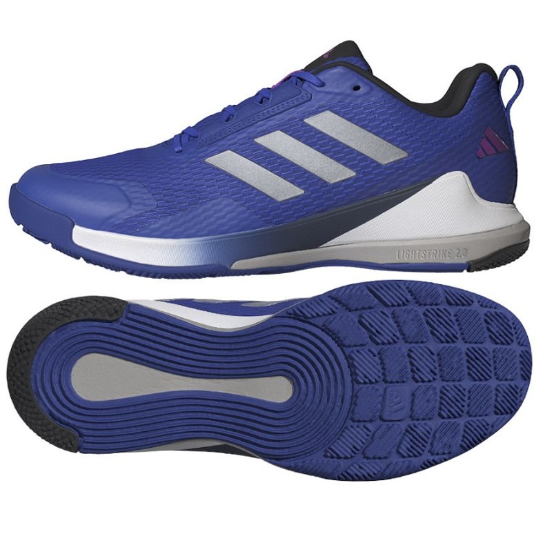 Adidas Novaflight 2 ID3668 Zapatos de voleibol azul