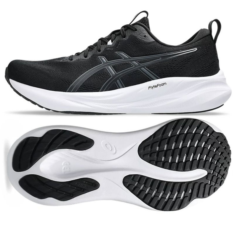ASICS GEL-PULSE RECUERTO ZAPATOS 16 1011B962 003 NEGRO