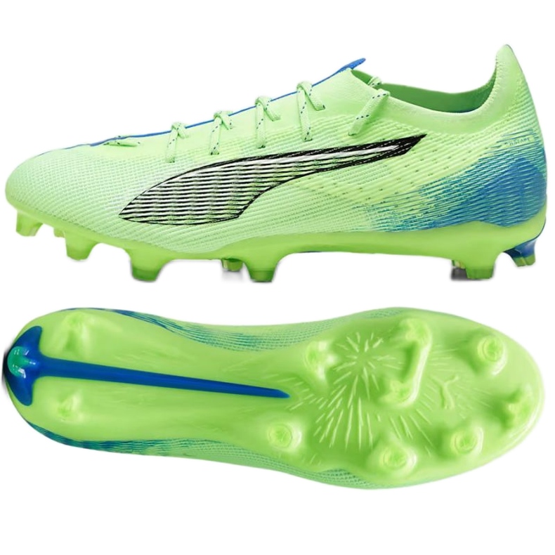 Puma Ultra 5 Pro FG/AG 107685-03 zapatos verdes