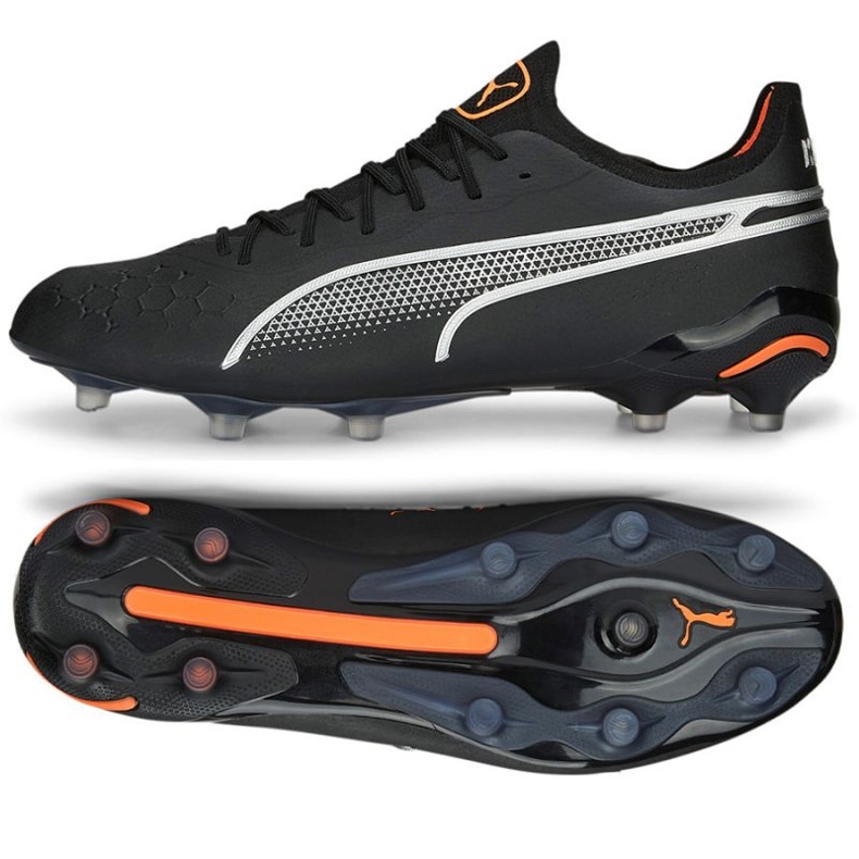 Puma King Ultimate FG/AG 107097 02 zapatos negros