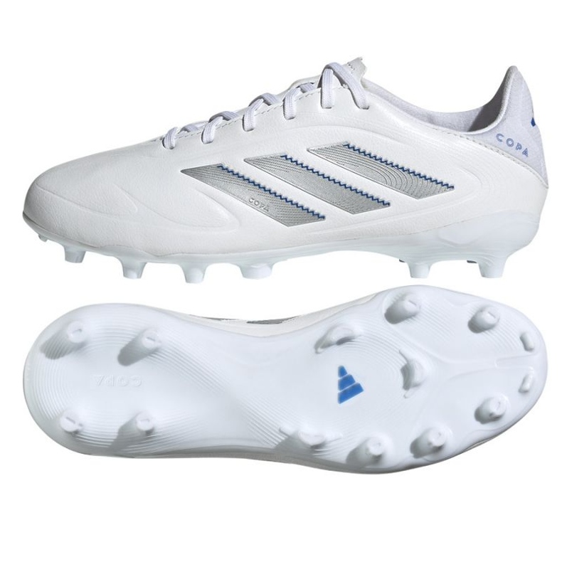 Adidas Copa Pure III League FG/MG IE1196 Zapatos blancos