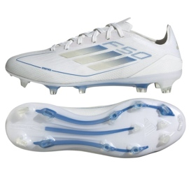 Adidas F50 Pro FG IE1286 White and Blue blanco