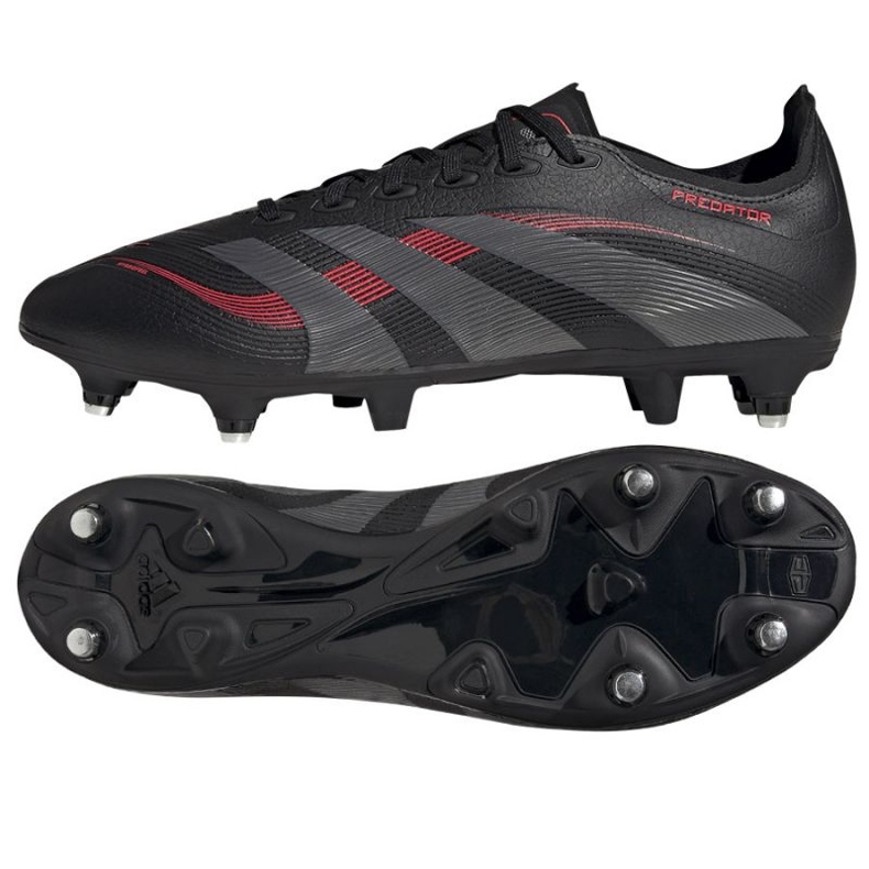 ADIDAS Predator League SG JI1343 Black Shoes negro