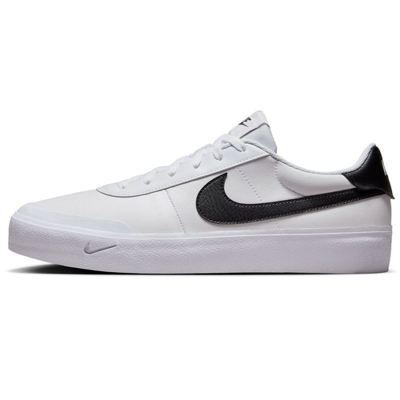 Nike Court disparó FQ8146-104 Blanco y negro
