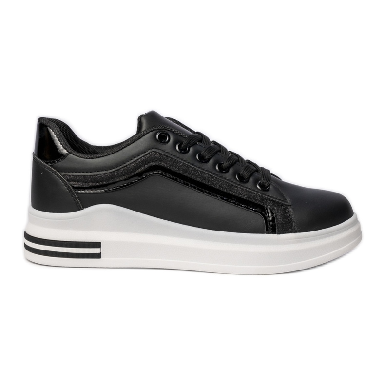 Zapatillas de deporte deportivo negro femenino