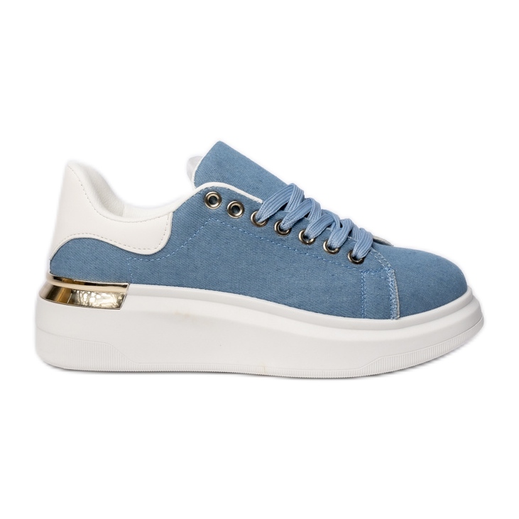 Zapatillas de deporte deportivo azul femenino