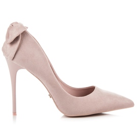 Seastar Tacones con lazo rosa