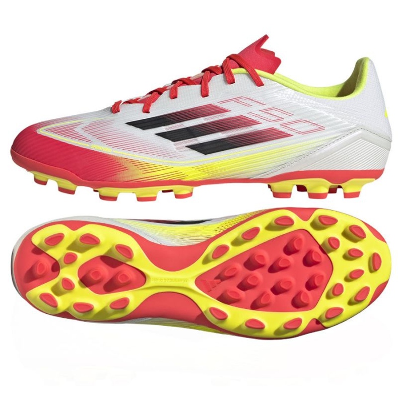 Adidas F50 League 2G/3G AG IE1262 Zapatos de fútbol blanco