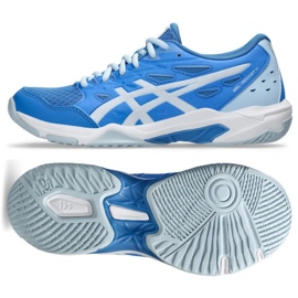 Zapatillas de voleibol de gel de gel ASICS 11 1072A093 402 Azul