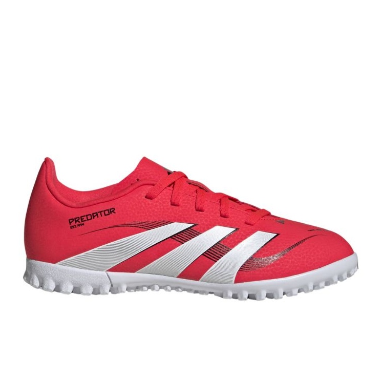 Adidas Predator Club TF ID3805 Zapatos de fútbol rojo