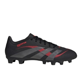 ADIDAS Predator Club FG/MG ID1325 Zapatos de fútbol negro