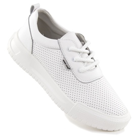 White Sergio Leone SP-102 perfo blanco