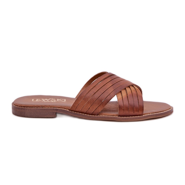 Lewski Shoes Zapatos lewski de cuero para mujeres 3682 camello marrón