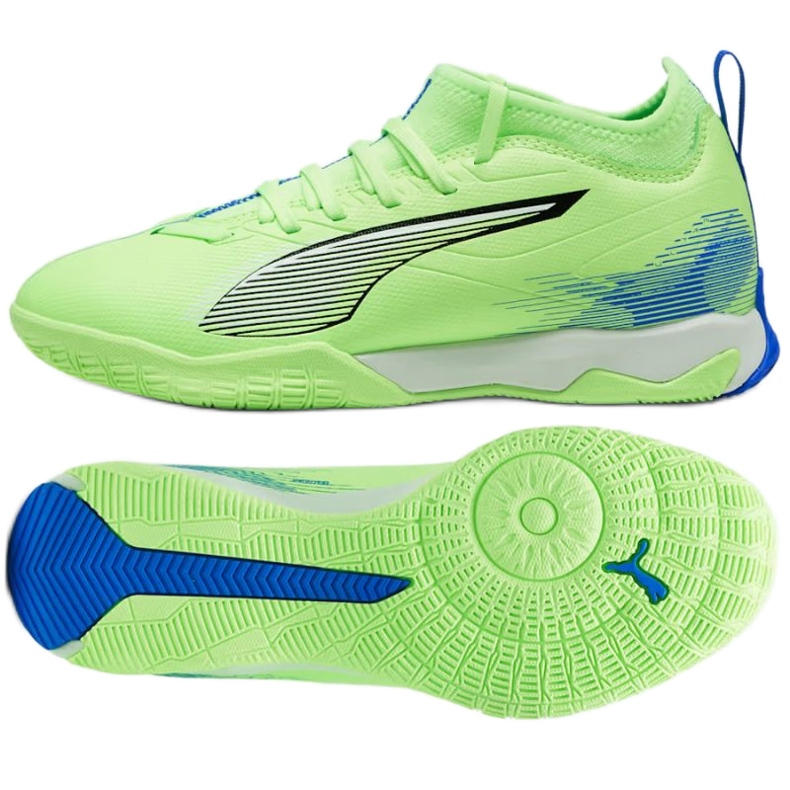 Puma Ultra 5 Match It+ Mid 108099-03 Zapatos verdes Puma Ultra 5 Match It+ Mid 108099-03 Zapatos verdes