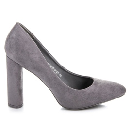 Seastar Bombas de gamuza gris Seastar Bombas de gamuza gris