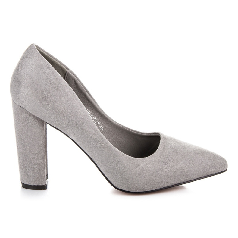 Seastar Zapatos de gamuza en el pilar gris