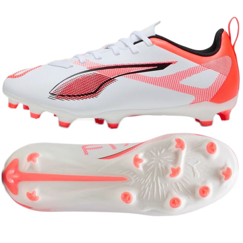 Puma Ultra 5 Play FG/AG 108170-01 zapatos blancos