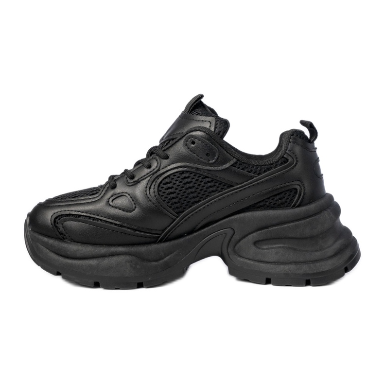 Zapatillas de deporte deportivo negro femenino
