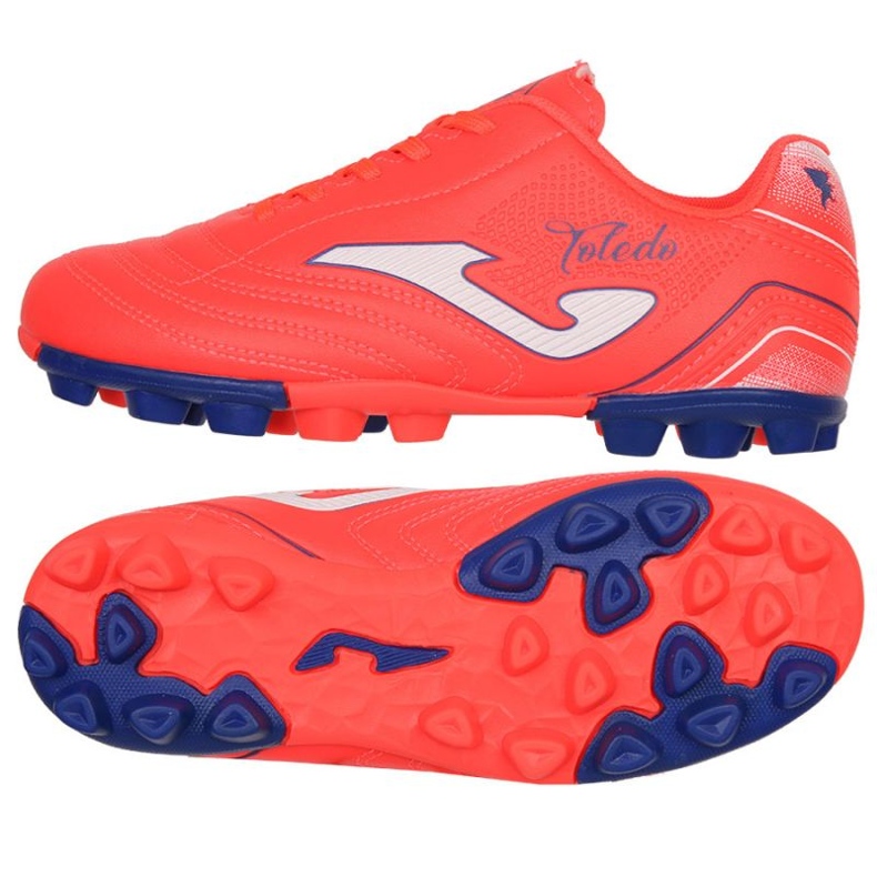 Joma Toledo 2501 HG TOJS2507HG Zapatos de fútbol rojo