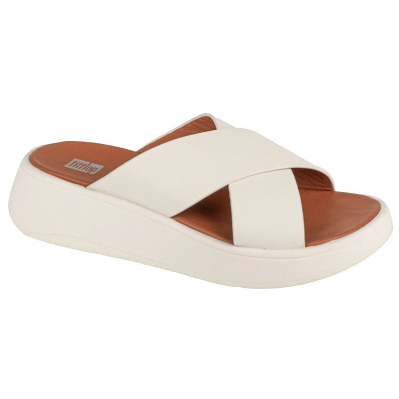 Zapatos FitFlop F-Mode Flatform FW5-477 blanco