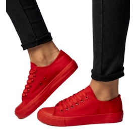 Zapatillas Nova Red Femeninas rojo