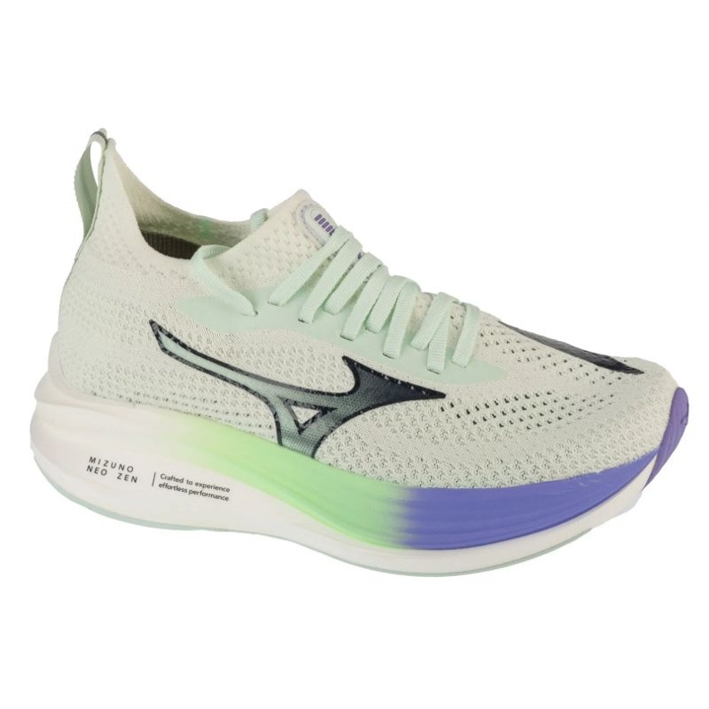 Zapatillas para correr mizuno neo zen j1gd258621 blanco verde