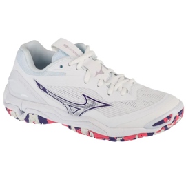 Mizuno Wave Stealth 6 X1GB243020 Zapatos blancos