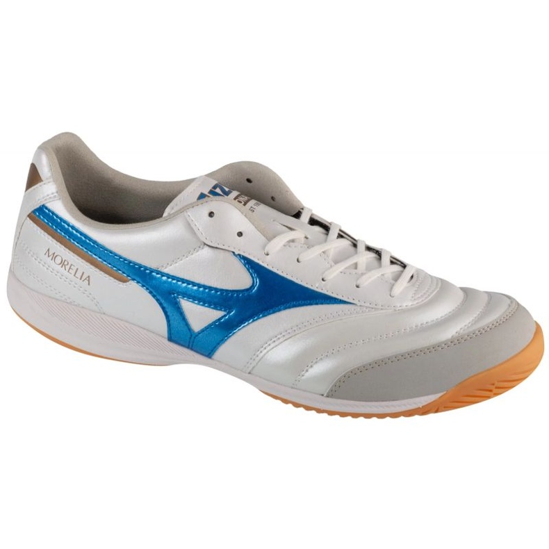 Zapatos de fútbol Mizuno Morelia Sala Pro en Q1GA241325 blanco