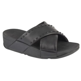 Zapatos fitflop lulu de goma gb2-001 negros