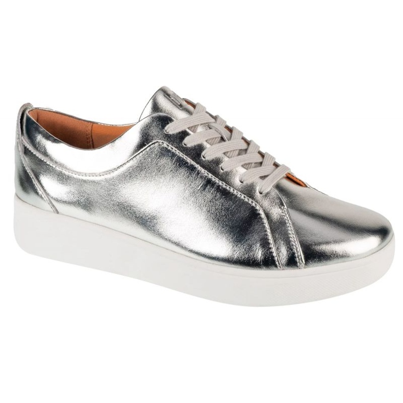Zapatillas FitFlop Rally Sneakers x22-011 zapatos metálicos plata