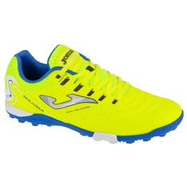 Joma maxima 2509 tf maxs2509tf zapatos de fútbol amarillo