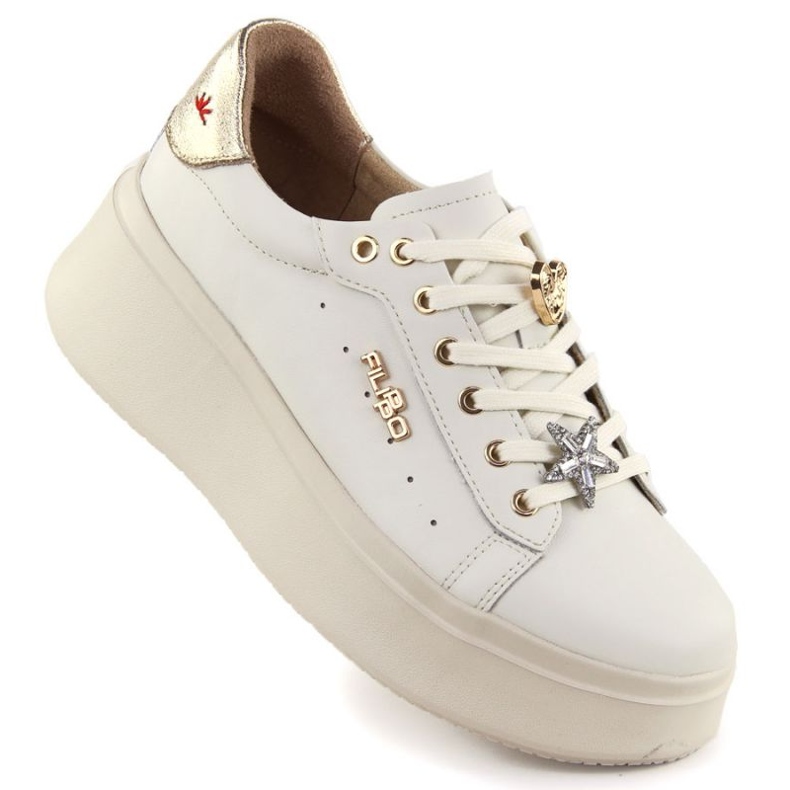 Zapatos en la plataforma Filippo Paw592 beige
