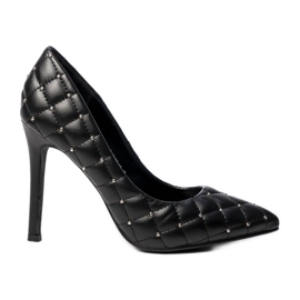 Tacones negros lumor negros de mujer