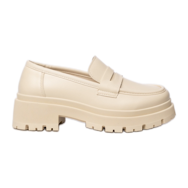 Mocasines para mujeres - cremoso milano beige