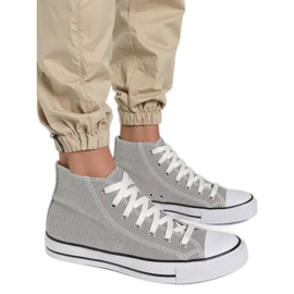 Zapatillas de zapatilla de plata de Celvia