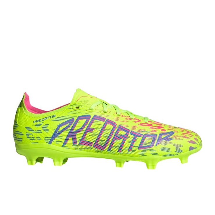 Adidas Predator League FG/MG JH6471 Zapatos de fútbol verde