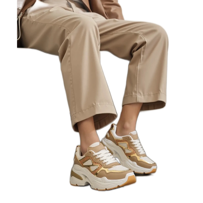 Zapatillas de deporte glam khaki verde