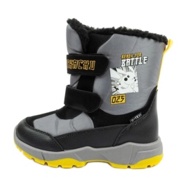 Zapatos, botas de nieve de Cerda Po000457 Motif Pokemon gris