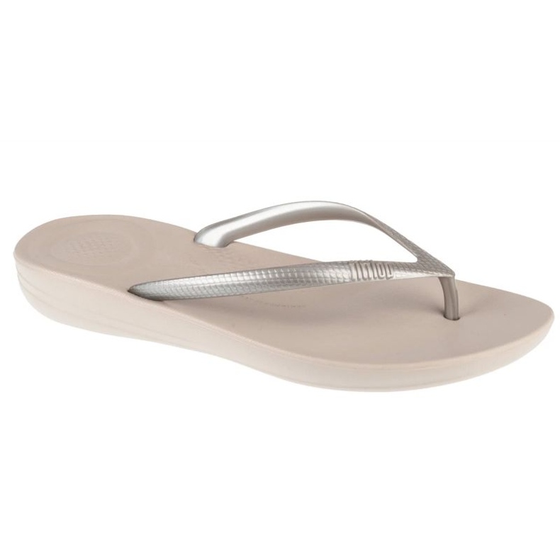 Flip-flops Fitflop Iqushion ergonómico E54-011 Plata