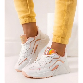 D/GMR Zapatillas holográficas blancas Ingram blanco