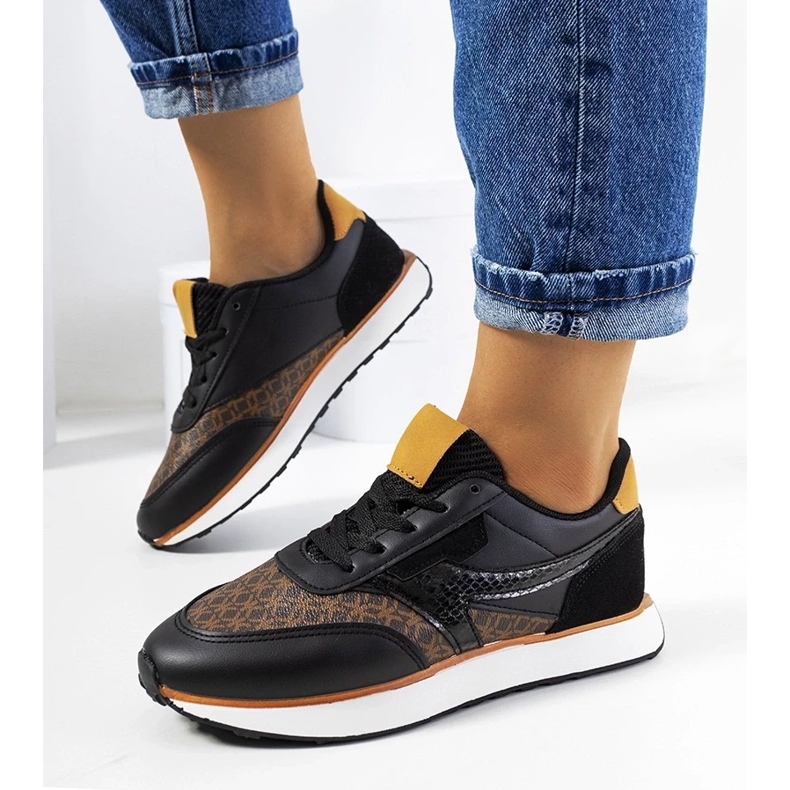 D/GMR Deportivas negras de mujer Chiara negro D/GMR Deportivas negras de mujer Chiara negro