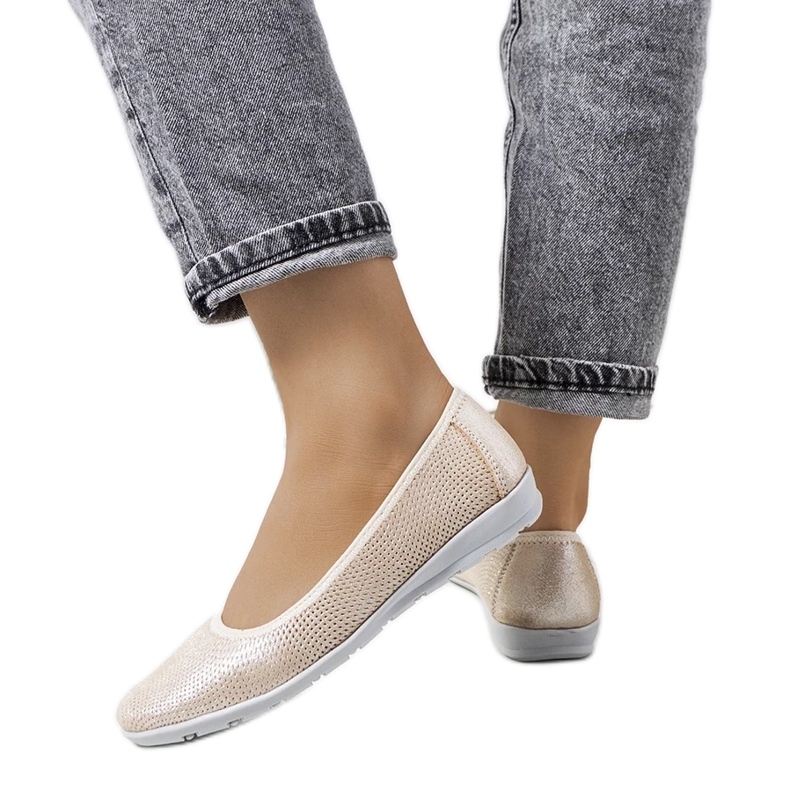 D/GMR Bailarinas Elmas piel beige D/GMR Bailarinas Elmas piel beige