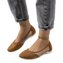 D/GMR Bailarinas Malene marrón semitransparente D/GMR Bailarinas Malene marrón semitransparente